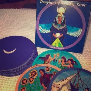 Tarot cards -Moon 🌓🌞🌎
